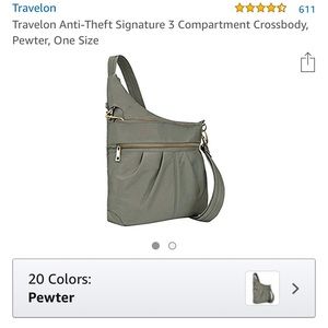Travelon Anti Theft Crossbody Purse